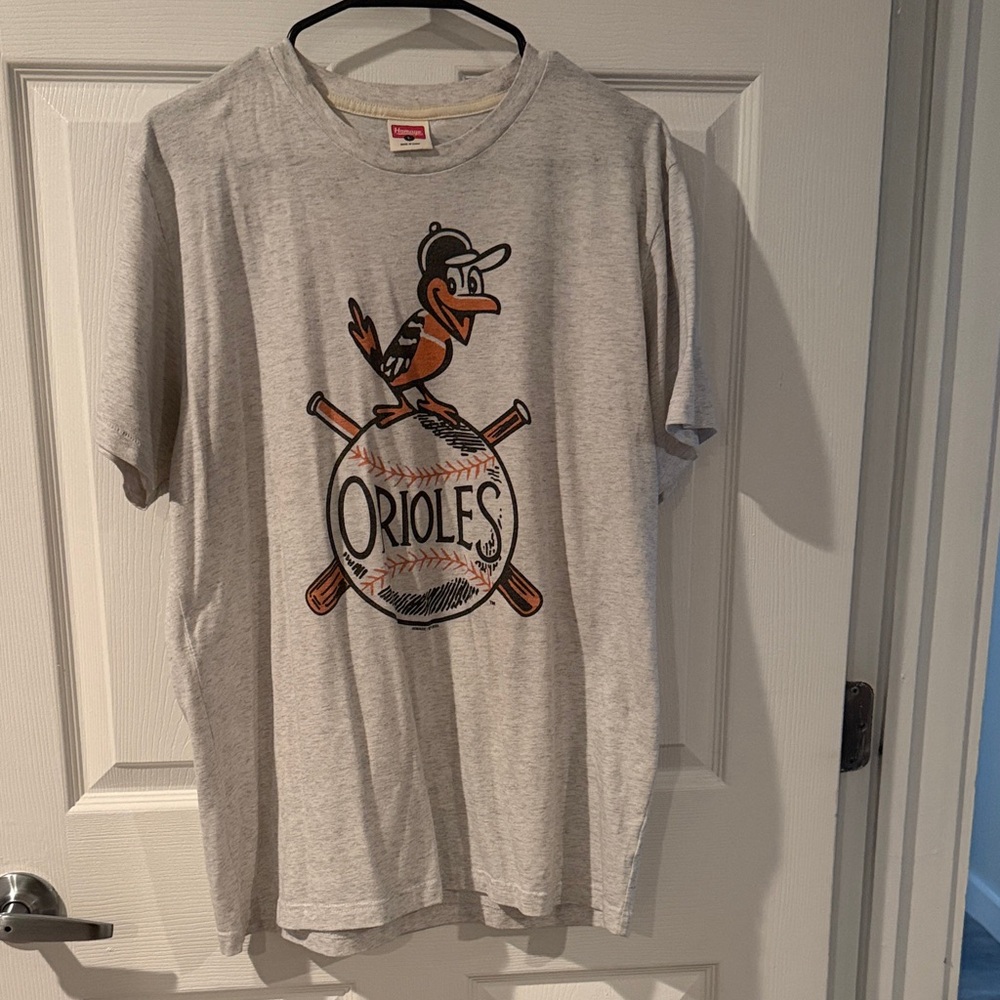HOMAGE Gray Orioles Graphic Tee - Unisex